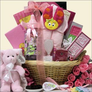 Congratulations Baby Girl Gift Basket Today $160.99