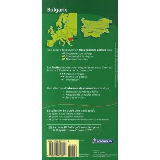 LE GUIDE VERT; BULGARIE (EDITION 2009)   Achat / Vente livre