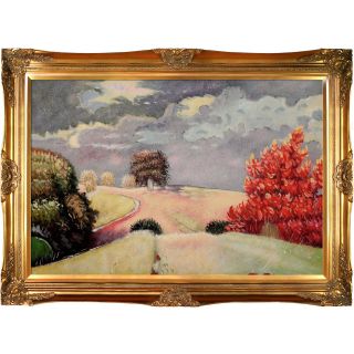 Winslow Homer Autumn Mountainville, New York I Hand Painted Framed