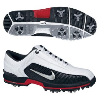 Nike Air Zoom Elite II White/ Silver/ Black Golf Shoes