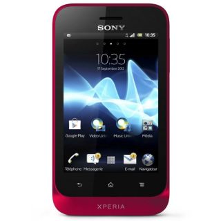 SONY XPERIA TIPO Rouge   Achat / Vente SMARTPHONE SONY XPERIA TIPO