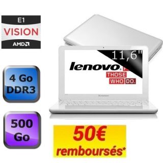 Lenovo IdeaPad S206 M894JFR   Achat / Vente NETBOOK Lenovo IdeaPad
