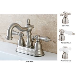 Satin Nickel English Bathroom Faucet Today $73.99 4.9 (7 reviews)