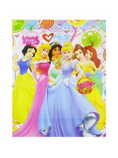 Disney Princess Jumbo Plastic Gift Bags   12 Pack Home