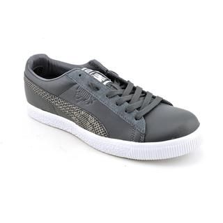 Puma Mens Clyde X Undftd Faux Snakeskin Leather Casual Shoes