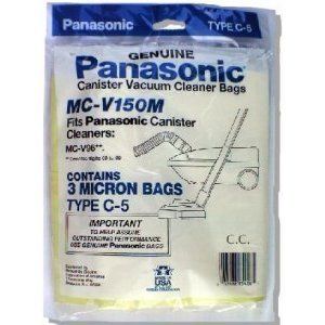 PANASONIC MC V150M 3 Pack of Vacuum Bags
