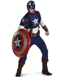 Prestige Captain America Movie Mens Costume Clothing