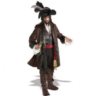 Pirate Carribean Adult Costume Clothing