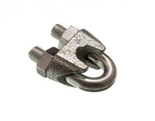 WIRE ROPE CLAMP U BOLT CABLE GRIP 12MM 1/2 INCH ZINC PLATED STEEL