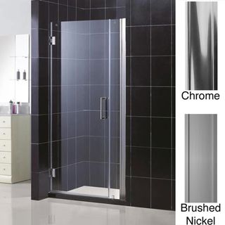 DreamLine Unidoor Frameless Shower Door 35 36 Adjustable Shower Stall