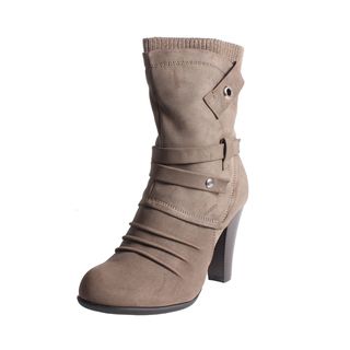 Blossom by Beston Womens Dove 1 Mid calf Boots