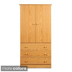 Juvenile Wardrobe with Three Drawers (3 Finishes) Today $183.99 3.3