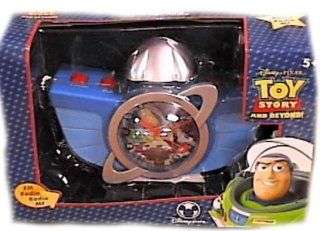 Disney Toy Story Buzz Lightyear Radio Clock Toys & Games