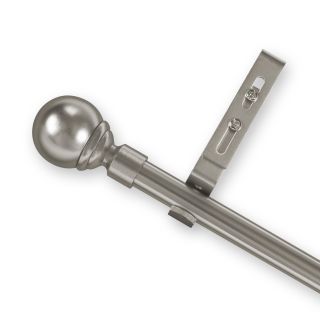 Adjustable Curtain Rod Set with Pewter Ball Finial Today $36.99   $44