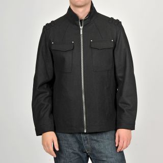 Buffalo Mens Black Wool blend Convertible Collar Jacket Today $87.99
