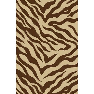 Zebra Brown Non skid Rug (5 x 7) Today $71.99 4.0 (2 reviews)