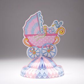 Baby Shower Carriage Centerpiece Toys & Games