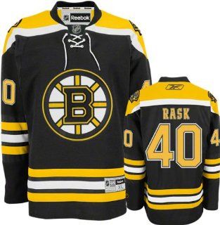Tuukka Rask Jersey Reebok Black #40 Boston Bruins Premier