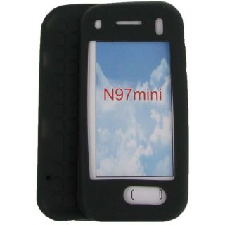 Housse / Etui Silicone Noir pour Nokia N97 mini   Achat / Vente HOUSSE