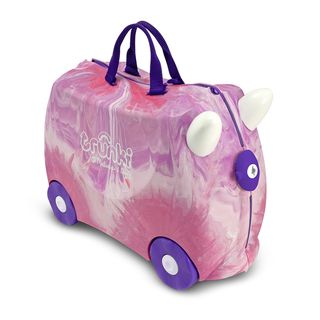 Melissa & Doug Trunki Purple/ Pink Swirl Luggage Toy