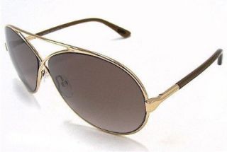 FORD Georgette TF 154 Sunglasses TF154 Gold/Brown 28F Shades Shoes