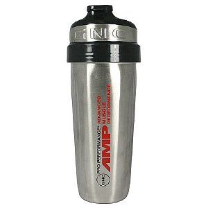 GNC Pro Performance AMP Stainless Steel Shaker Bottle
