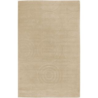 Hand crafted Ivory Geometric Wells Wool Rug (2 x 3) Today $44.99