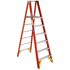 8 Fiberglass Platform Step Ladder