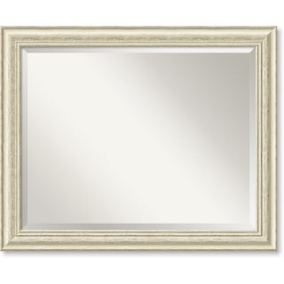 Country Whitewash Large Wall Mirror