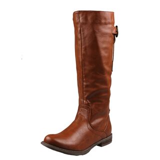 Refresh by Beston Womens Bailey 01 Knee high Riding Boots