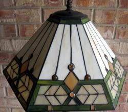 Tiffany style 2 light Corinth Floor Lamp