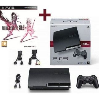 CONSOLE PS3 SLIM 320 Go + FINAL FANTASY XIII 2   Achat / Vente