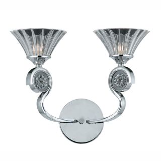 Medallion 2 light Wall Sconce in Chrome Finish Today $135.99
