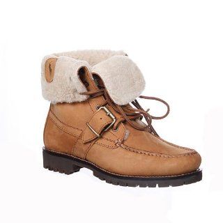 Polo Ralph Lauren Ranger Shearling Leather Rolldown Boot (10) Shoes