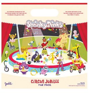 Joobli Circus Shrinky Dinks Shrink Wrap Art Set