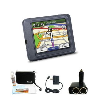 Garmin Nuvi 205 GPS Navigation System with Bonus Kit (Refurbished