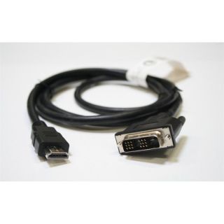 Cable cordon DVI / HDMI M/M 5m   Embase  /      Connecteur  DVI D