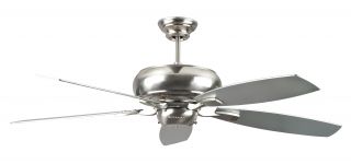 52 Inch Stainless Steel Five Blade Ceiling Fan Today $118.99