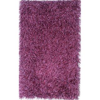 Hand woven Purple Shag Rug (2 x 3) Today $50.99 5.0 (1 reviews)