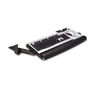 Easy Adjustable Keyboard Tray, 23 x 14, Black/Charcoal