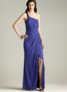 Jessica Simpson One Shoulder Side Ruched Gown Today $89.99