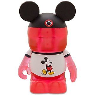 Disney Exclusive 3 VINYLMATION TRANSLUCENT CLEAR RED