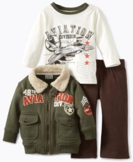 Little Rebels Baby boys Infant Three Piece 48th Aviation