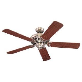 Monte Carlo 5LCR52BS Light Cast 52 in Brushed Steel Ceiling Fan With