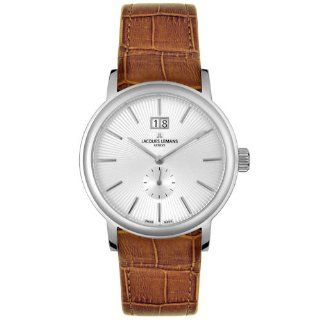 Jacques Lemans Mens GU178B Geneve Baca Extra Flat Collection Watch