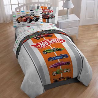 Hot Wheels Full size 5 piece Bed in a Bag with Sheet Set Today $82.99