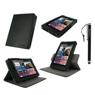 rooCASE 2n1 Dual View Leather Case Cover Stylus for Google Nexus 7