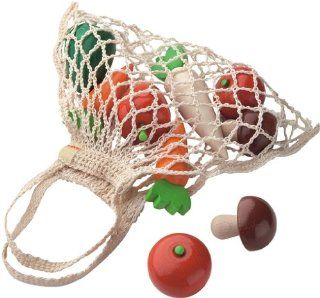Haba Vegetable Set in shopping bag Toys & Games