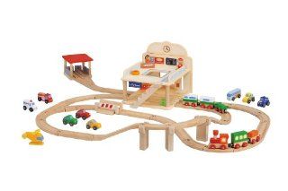 Sevi 1831 wooden toy   Play Set   Train Station (Cod. (Cod