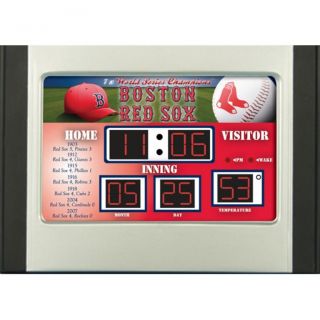 Boston Red Sox Scoreboard Desk Clock